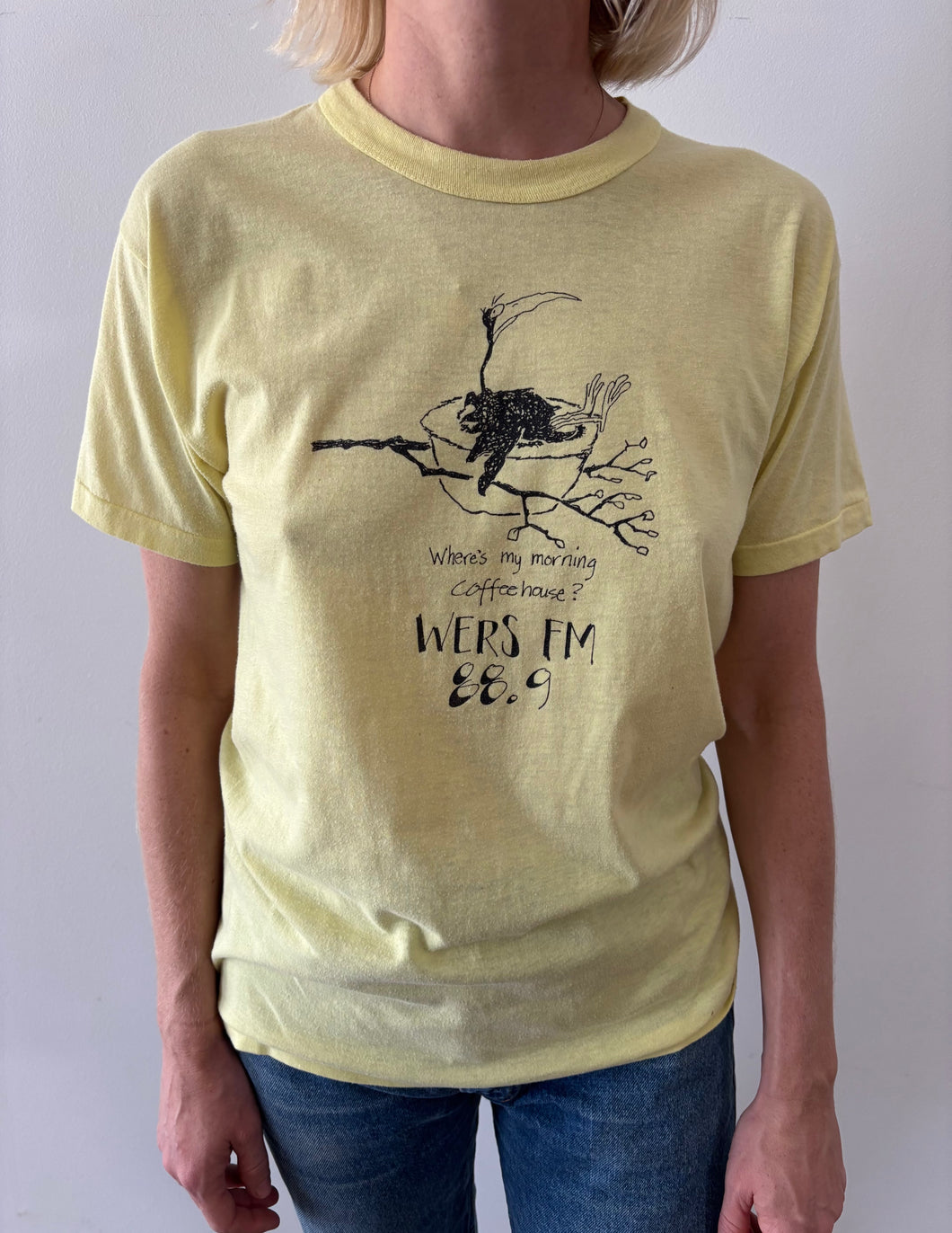 70s/80s 88.9 College Radio Boston Tee