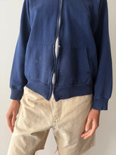 Navy Zip-Up Hoodie