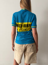 60s Blue & Yellow Cycling Jersey