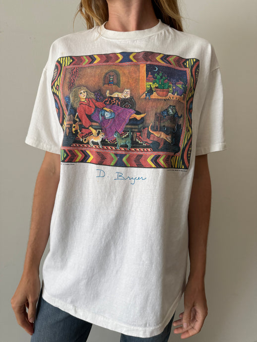 Santa Fe Cat Woman Tee