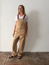 worn 70s/80s Tan Carhartt Overalls