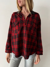 60s LL Bean Wool Plaid Shirt