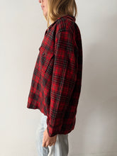 60s LL Bean Wool Plaid Shirt