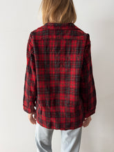 60s LL Bean Wool Plaid Shirt