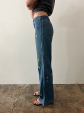 Embroidered Flare Jeans