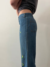 Embroidered Flare Jeans