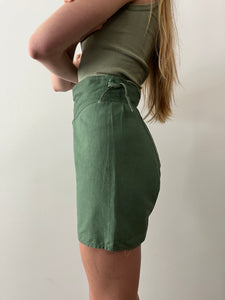 40s/50s Green Military Summer Boxer Shorts