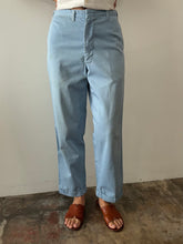 60s Light Blue Faded Work Pants