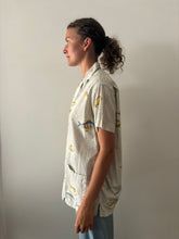 50s Cotton Fish Short Sleeve Shirt