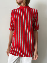 60s Arrow Cotton Terry Striped Beach tee
