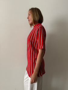 60s Arrow Cotton Terry Striped Beach tee