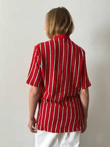 60s Arrow Cotton Terry Striped Beach tee