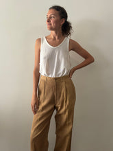 40s Cotton Twill Faded Work Pants