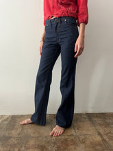 70s Dark Denim Flares Jeans