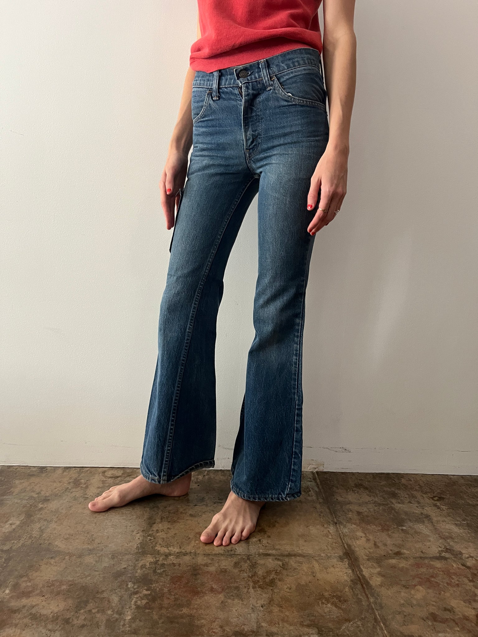 70s Levis 684 Bell Bottom Jeans – mothfood shop