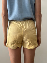 60s/70s Little Suede Tulip Shorts