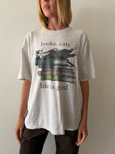 Books. Cats. Life Is Good. Tee