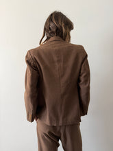 50s Brown Japanese 3 pc Wool Suit
