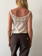 Antique Lace Silk Top