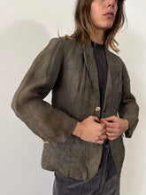 Antique Japanese Sheer Hemp Blazer