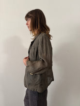 Antique Japanese Sheer Hemp Blazer