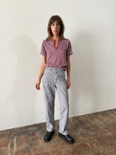 40s Cotton Plaid Boys Pants