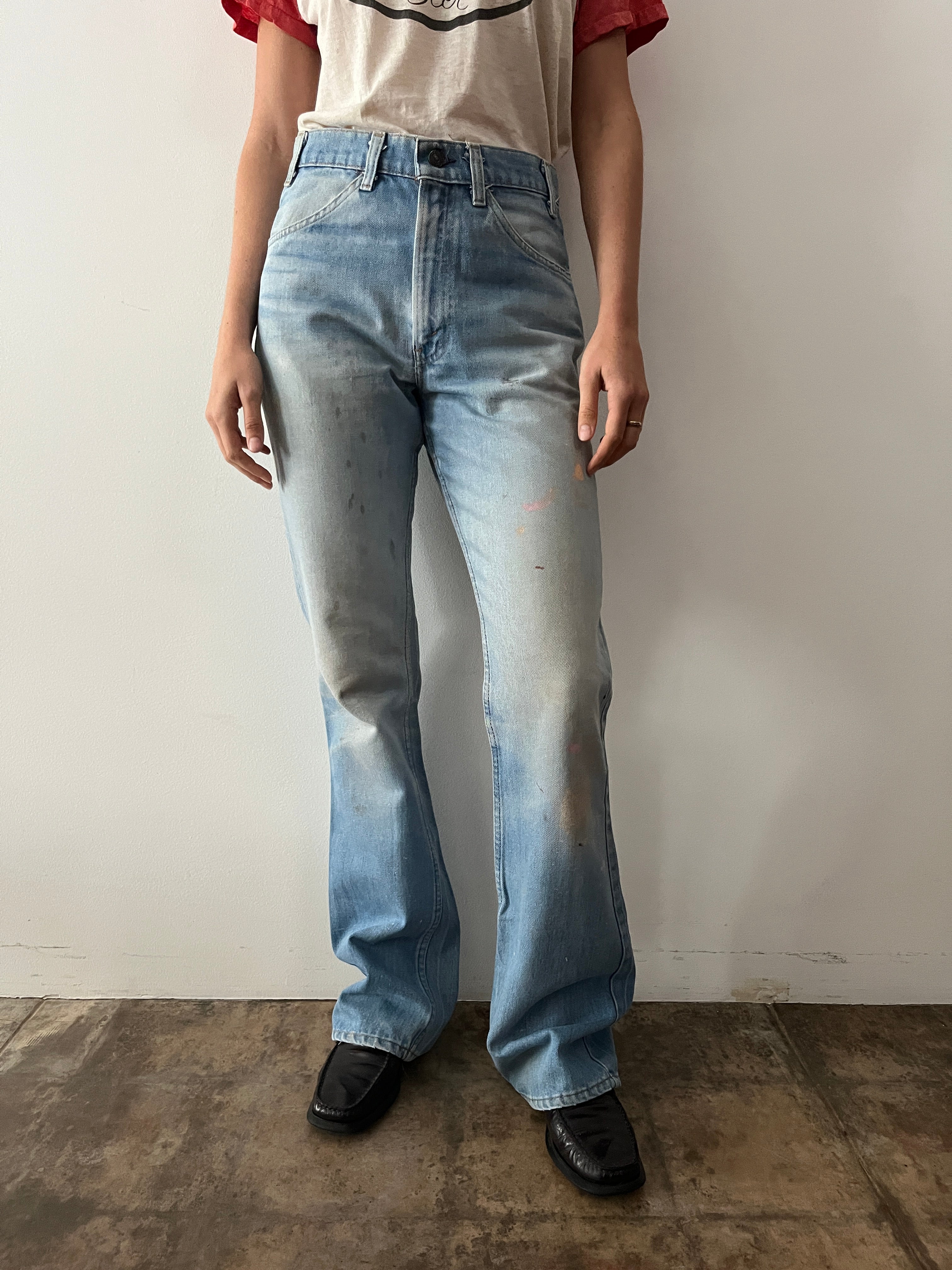 RARE VINTAGE selling 70s LEVI BELL BOTTOMS 646