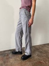 40s Cotton Plaid Boys Pants