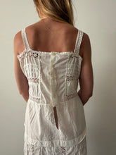Antique Cotton & Lace Dress