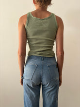 60s Sage Green Hungarian Boys Tank