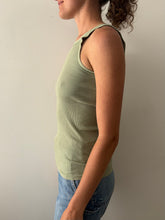 60s Sage Green Hungarian Boys Tank