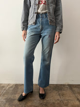 70s Levis 517 Light Wash Boot Cut Jeans