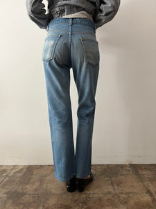 70s Levis 517 Light Wash Boot Cut Jeans