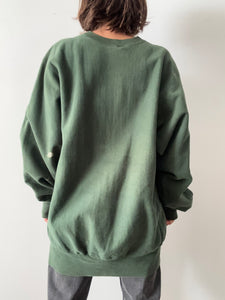 Plain Green Champion Sweatshirt