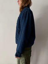 40s Blanket-Lined Denim Work Jacket