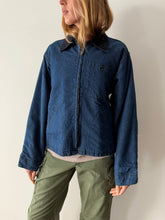 40s Blanket-Lined Denim Work Jacket