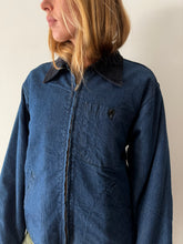 40s Blanket-Lined Denim Work Jacket