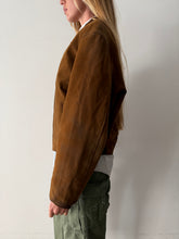 60s Insulated Japanese Faux Suede Bomber