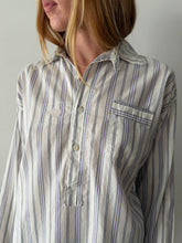 1910s Antique Striped Work Shirt