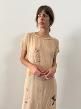 1910s/20s Antique Sheer Embroidered Dress