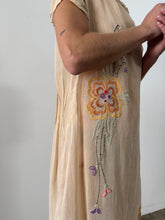 1910s/20s Antique Sheer Embroidered Dress