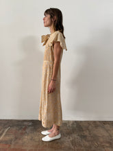 1920s/30s Yellow Rose Dress