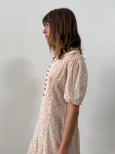 30s Sheer Cotton Confetti Dress