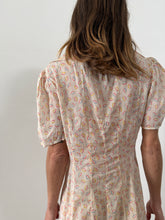 30s Sheer Cotton Confetti Dress