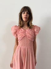30s/40s Sheer Pink Dress