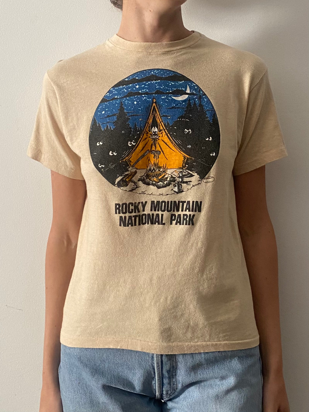 Rocky Mountain National Park Camping tee