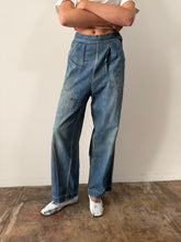 40s WWII W.A.V.E.S. Buckle-Back Jeans