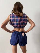 Lil 50s Cotton Plaid Top