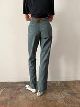 50s/60s Green Work Pants 27x33