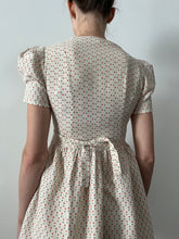 1930s Lace Up Girls Dress